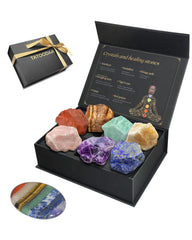 TATOODAA chakras crystals large stones for meditation and energy balance