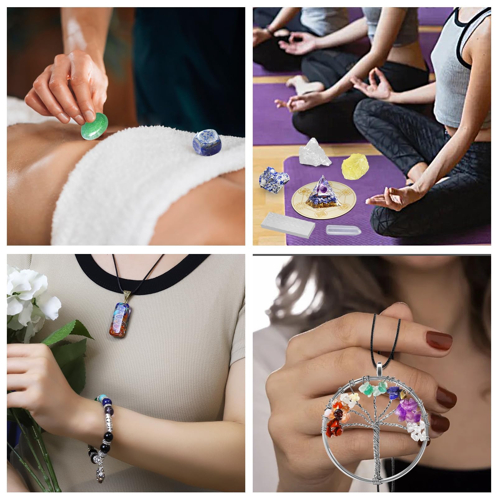 TATOODAA clear quartz pointed cleanses spaces and amplifies intention.