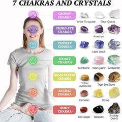 TATOODAA crystal grid setup shows versatile stones for daily inspiration