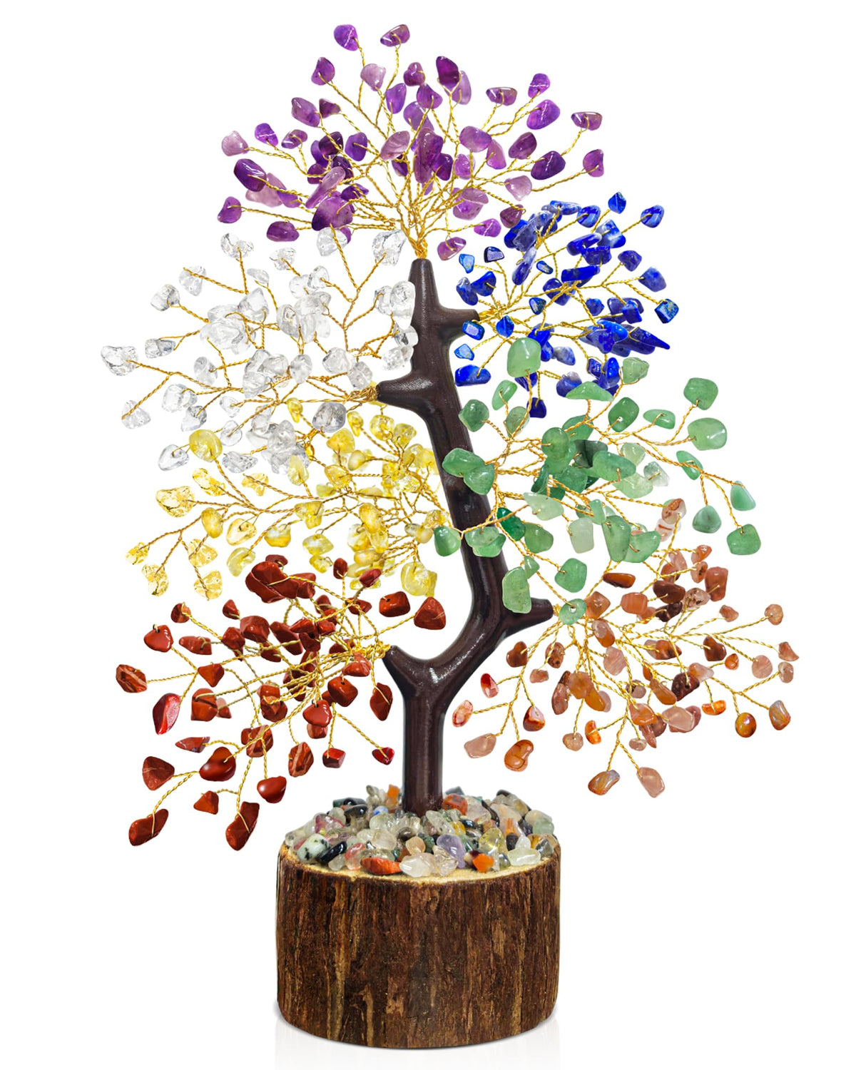 TATOODAA Crystal Tree of Life amethyst for calming meditation spaces