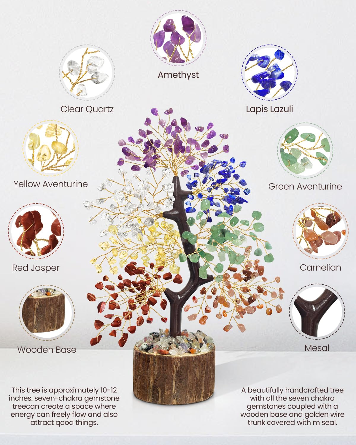 TATOODAA chakra tree showcased as living room decor
