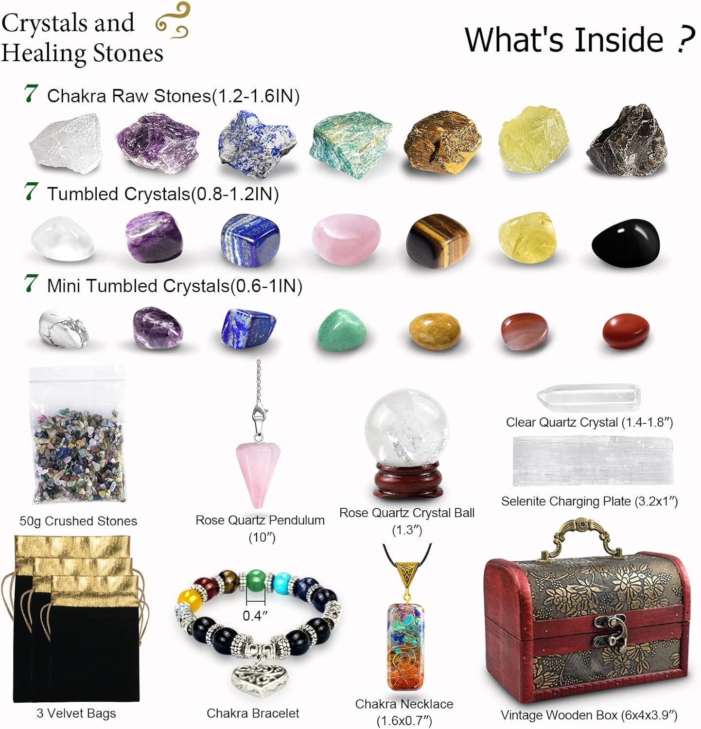 TATOODAA polished tumble stones showcase diverse colors for visual and tactile therapy