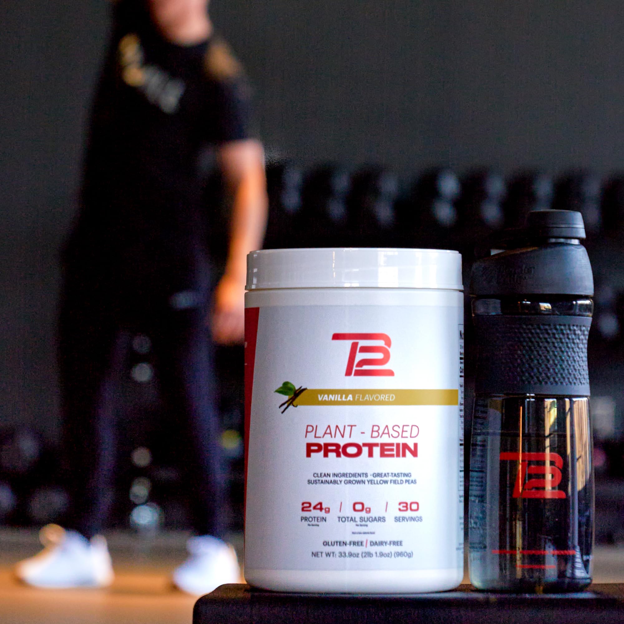 TB12 30 servings per tub support everyday fueling.