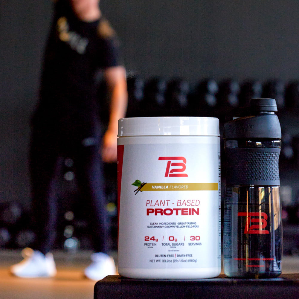 TB12 twelve-pack boxes for convenient protein on the go