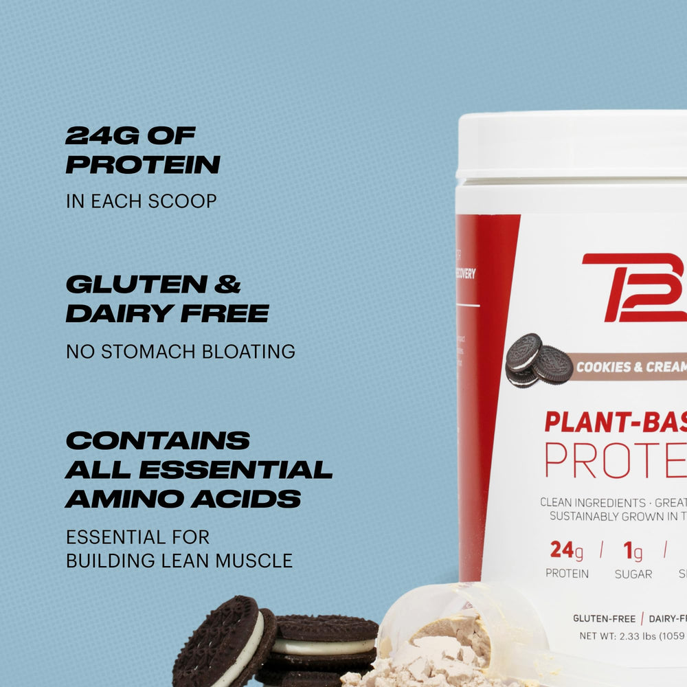 TB12 post-workout shake in cup showcasing smooth mix