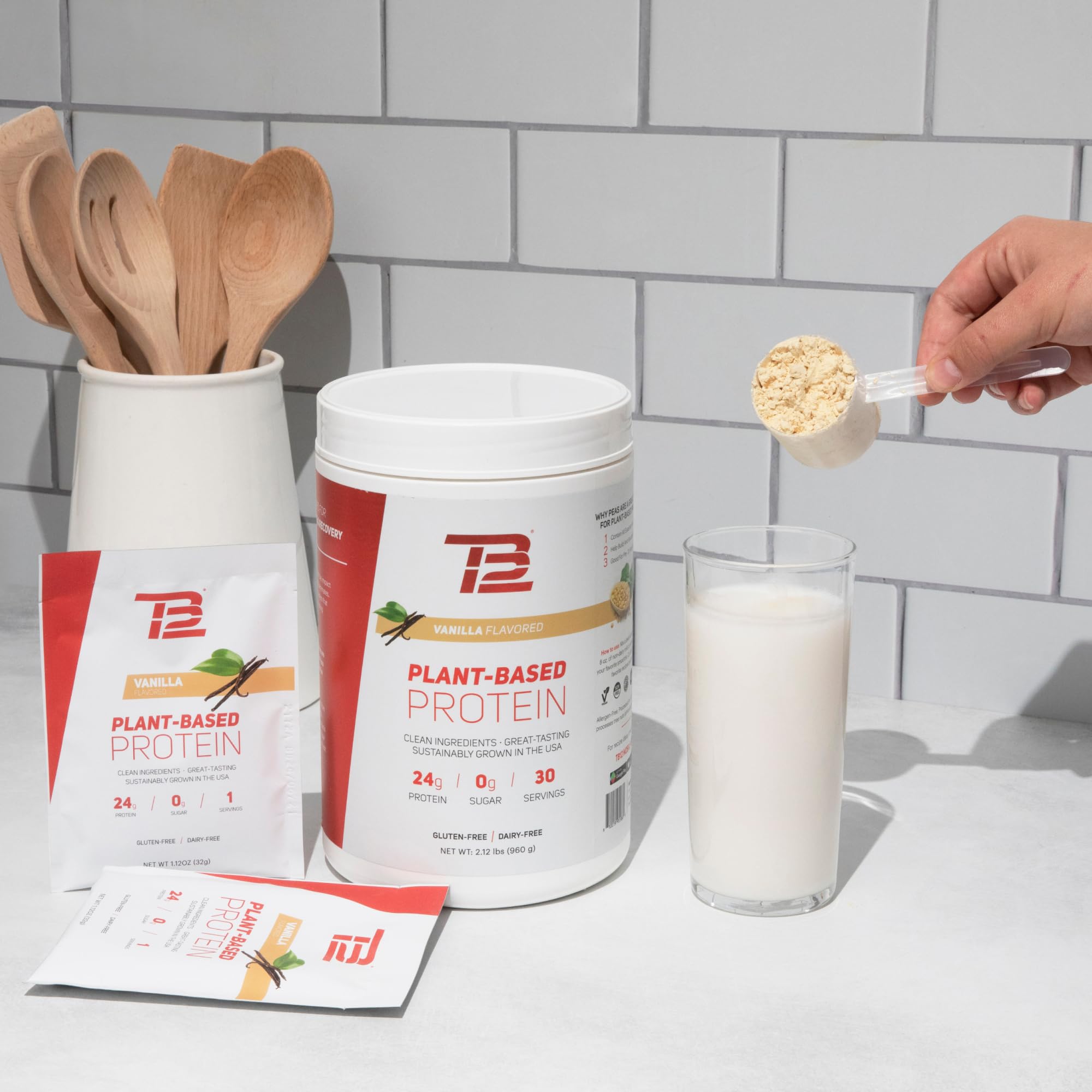 TB12 paleo-friendly, dairy-free protein can boost recipes.