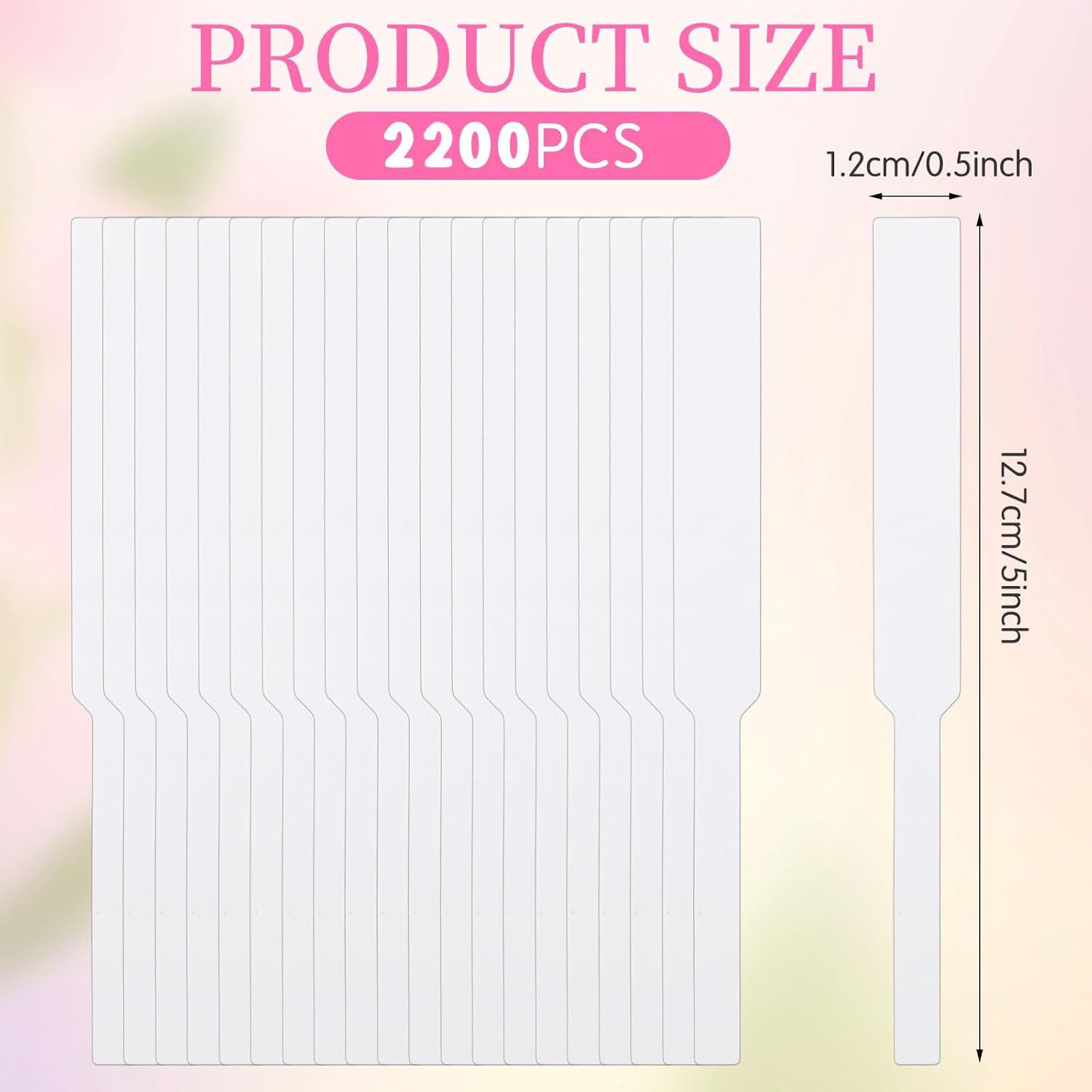TBoxBo perfume test strip absorbs fragrance evenly for accurate scent evaluation.