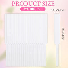 TBoxBo perfume test strip absorbs fragrance evenly for accurate scent evaluation.