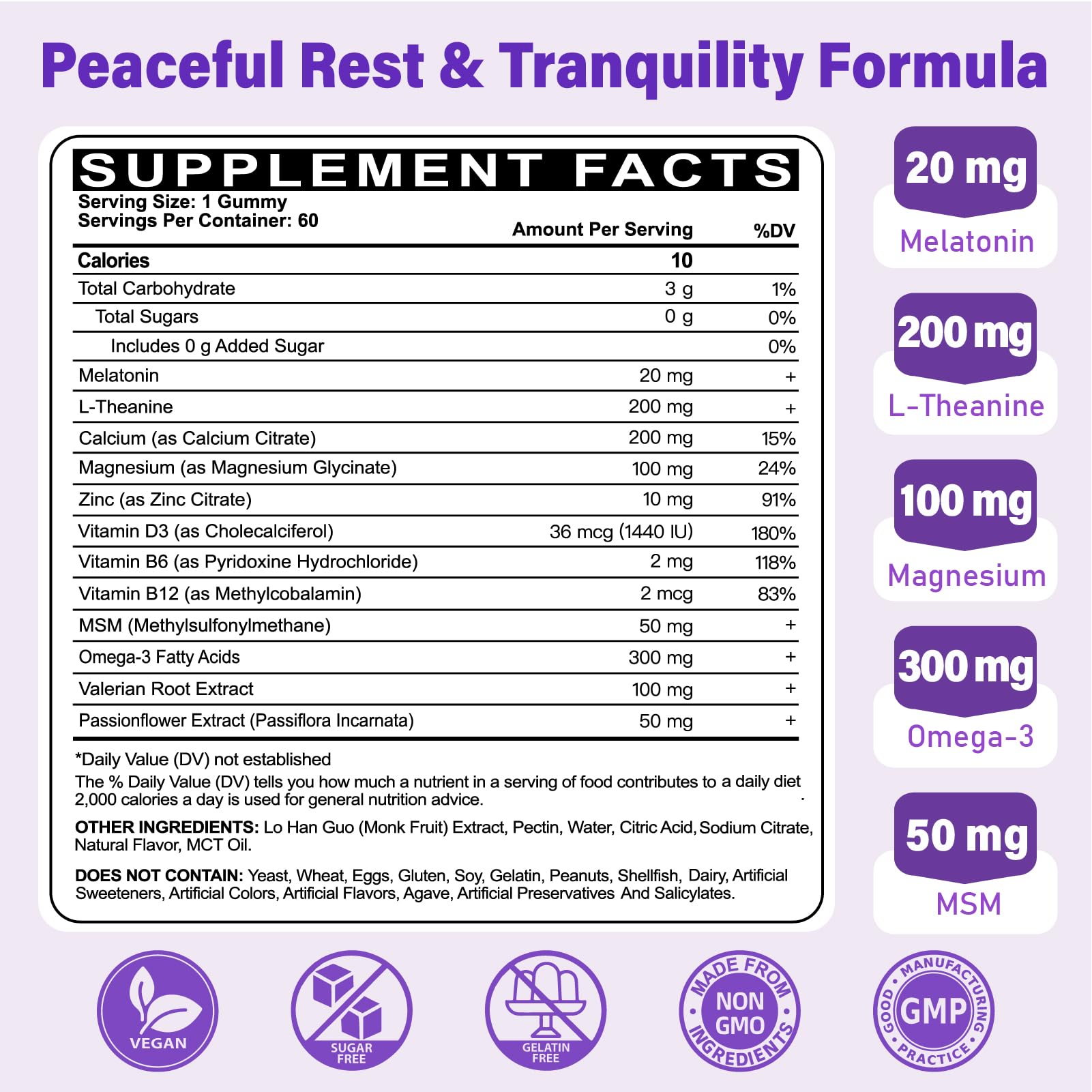 Tcemundry Melatonin Gummies bottle with berry flavor for smooth bedtime.