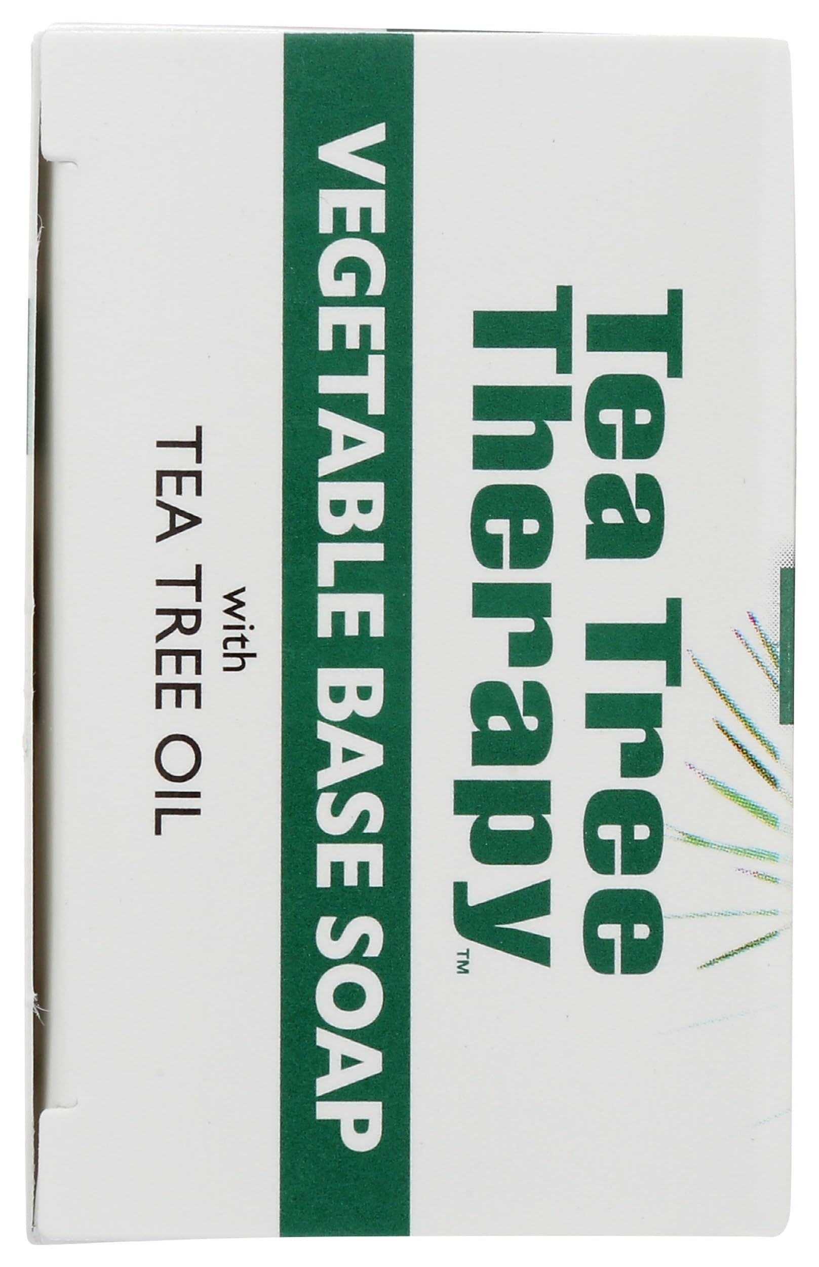 Tea Tree Therapy soap on skin provides a refreshing clean feel.