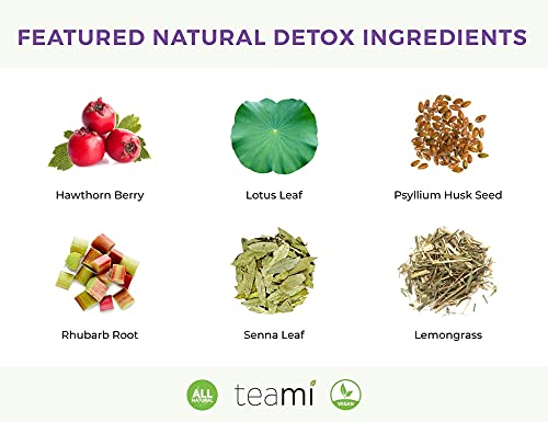 Teami Colon detox tea cup during steeping with warm lemon aroma.