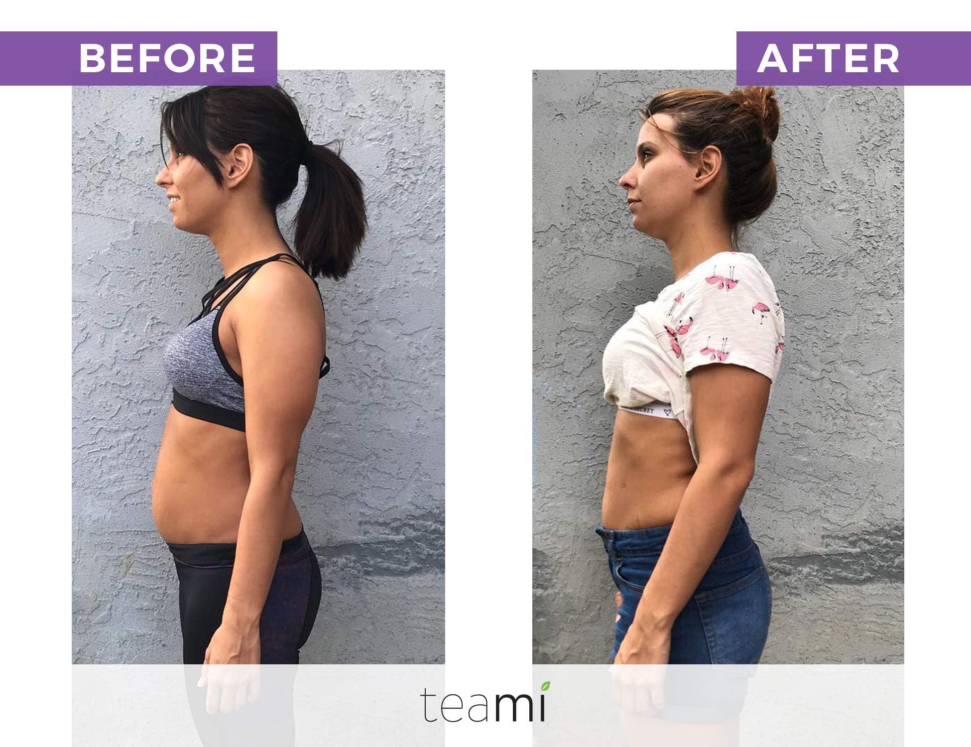 Teami Colon vegan non-GMO ingredients badge signals clean ingredients.