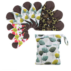 Teamoy 7-9 inch Dandelion liner offers soft comfort for light to moderate flow