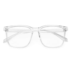 TEAPLMTT oversized square blue light glasses for daily computer use