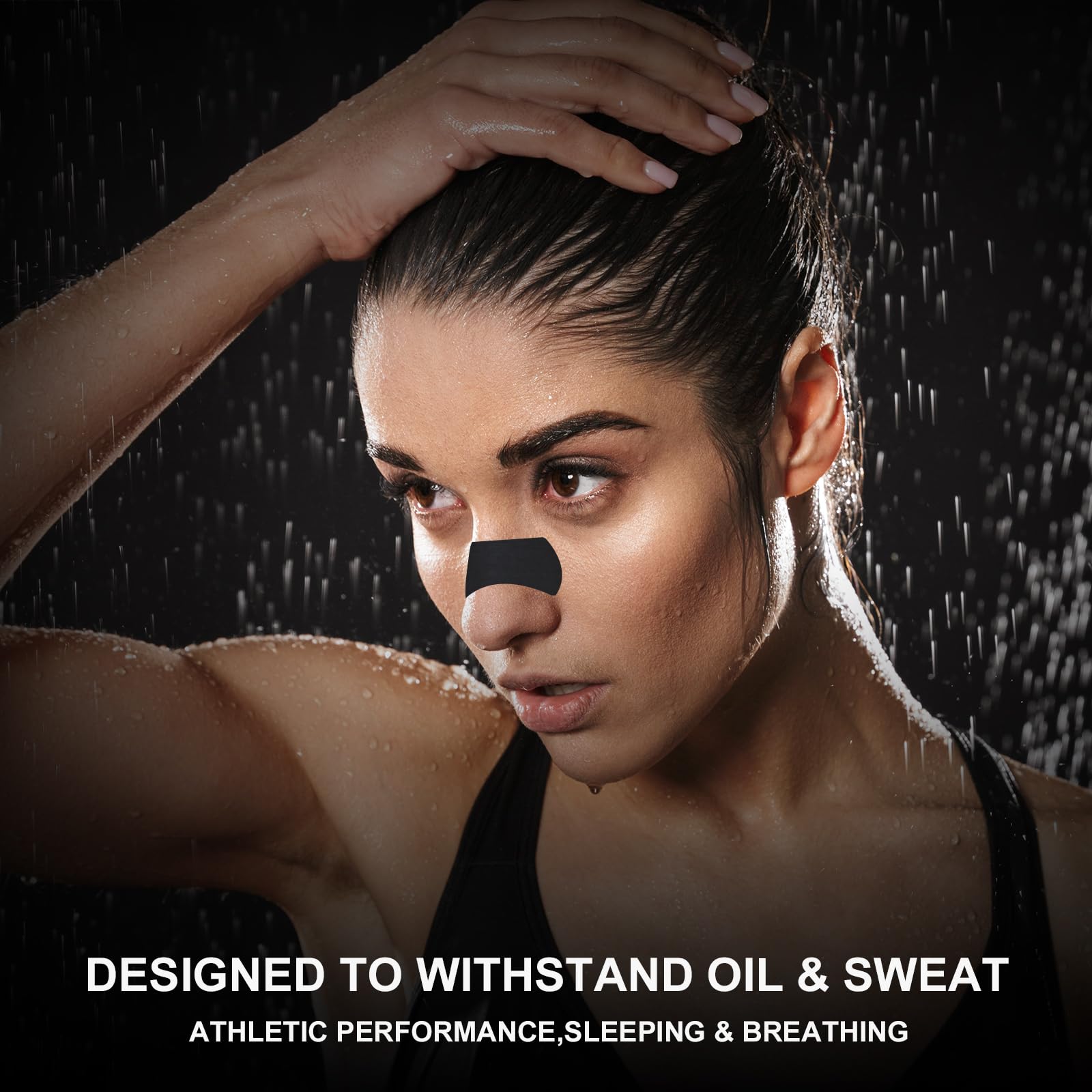 TeasBank hypoallergenic nasal strip with gentle adhesive for daily wear.