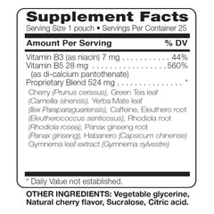 TeaZa Bangin Black Cherry pouches close-up label highlighting flavor profile.