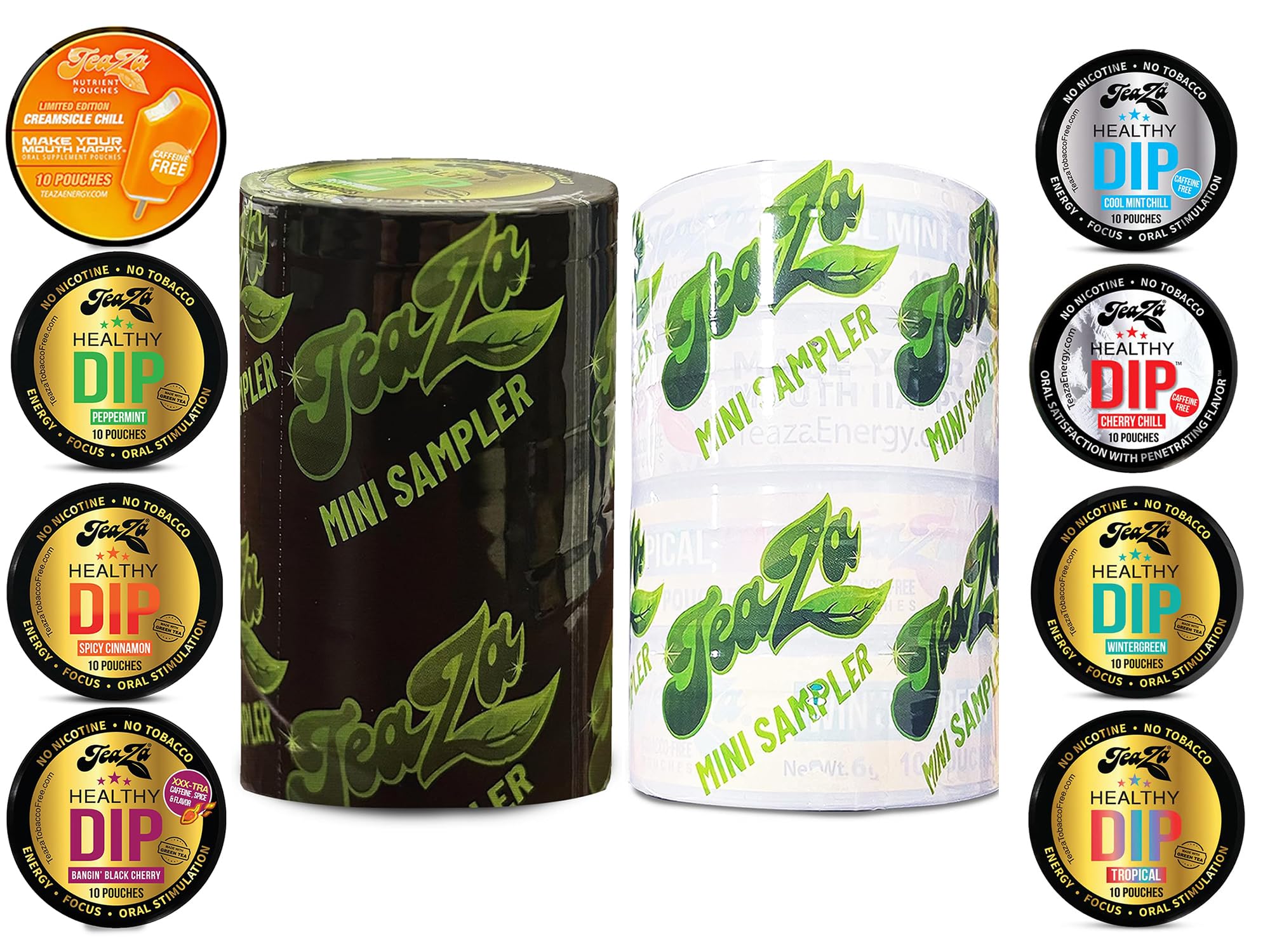 TeaZa Bangin' Black Cherry Puck offers bold fruit taste without tobacco or nicotine.