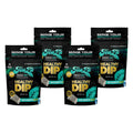 TeaZa Wintergreen Energy Pouches – Tobacco-Free Dip Alternative (4 Pack, 100 Count)
