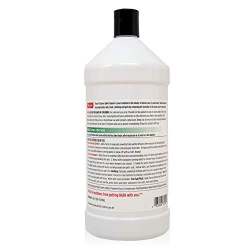 Tecnu Original decontaminates clothes and gear to reduce contamination.