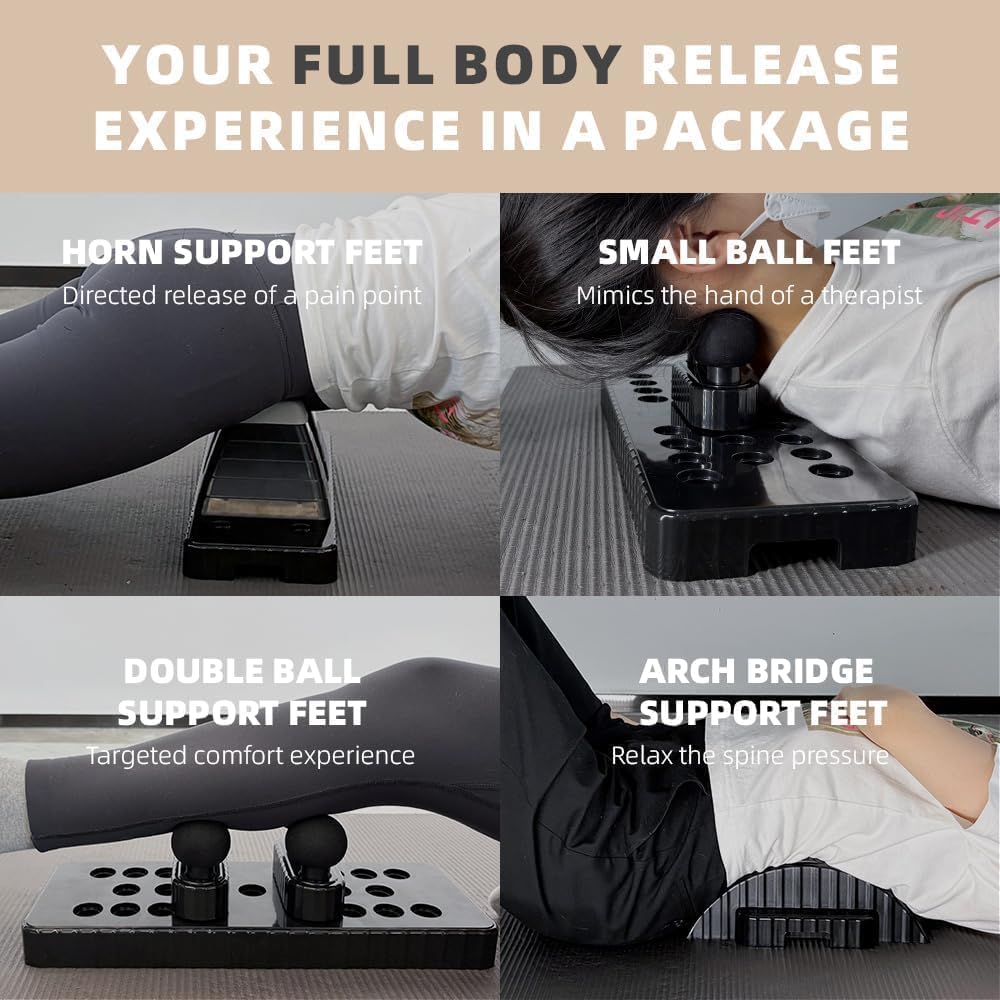 teepten back-hip-neck-relief setup addresses multiple areas for comfort.