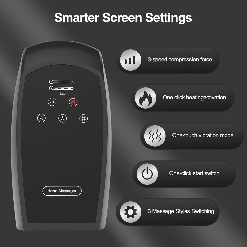 teepten cordless hand massager portable for home and office