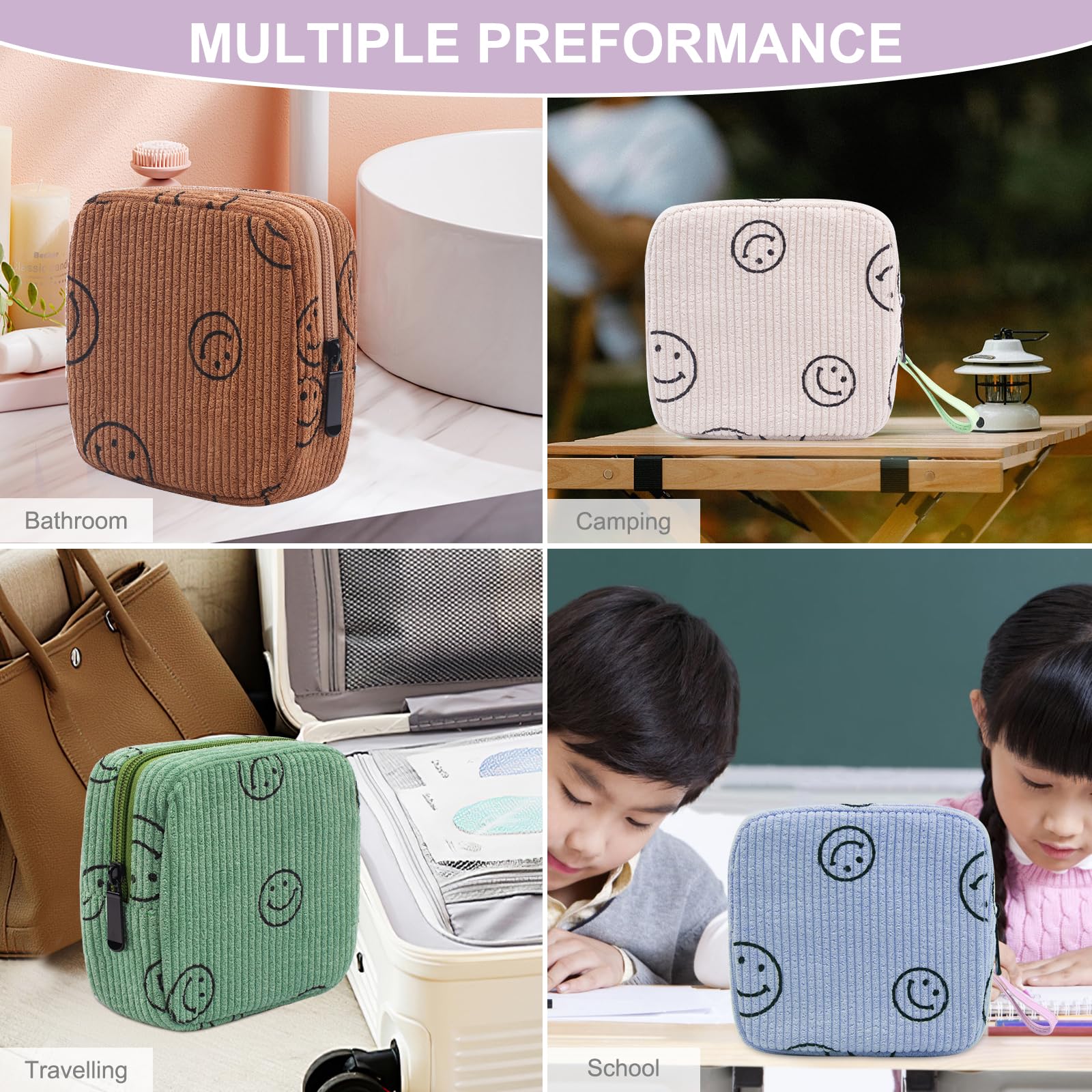 Teircno gift-ready period bag makes a thoughtful present for someone starting their period.