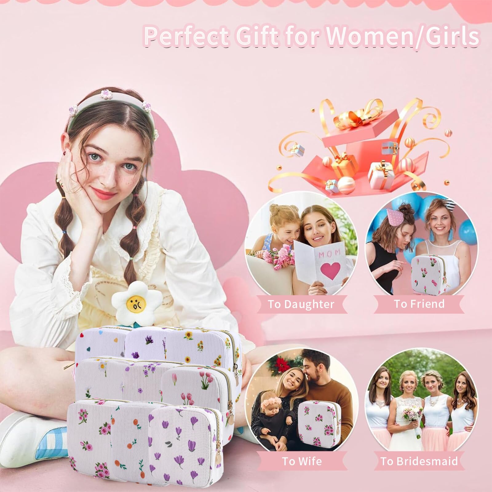 Teircno gift-ready period pouch set makes a thoughtful, practical present.