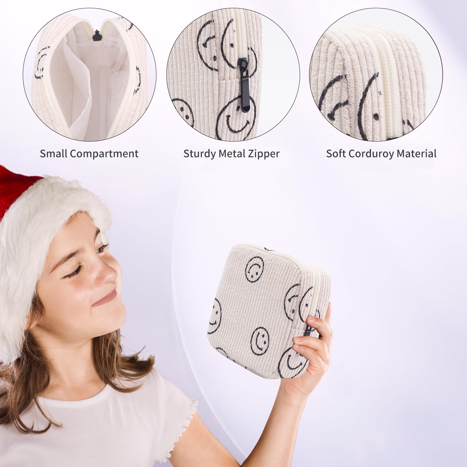 Teircno multipurpose small-item pouch doubles as a compact travel organizer.