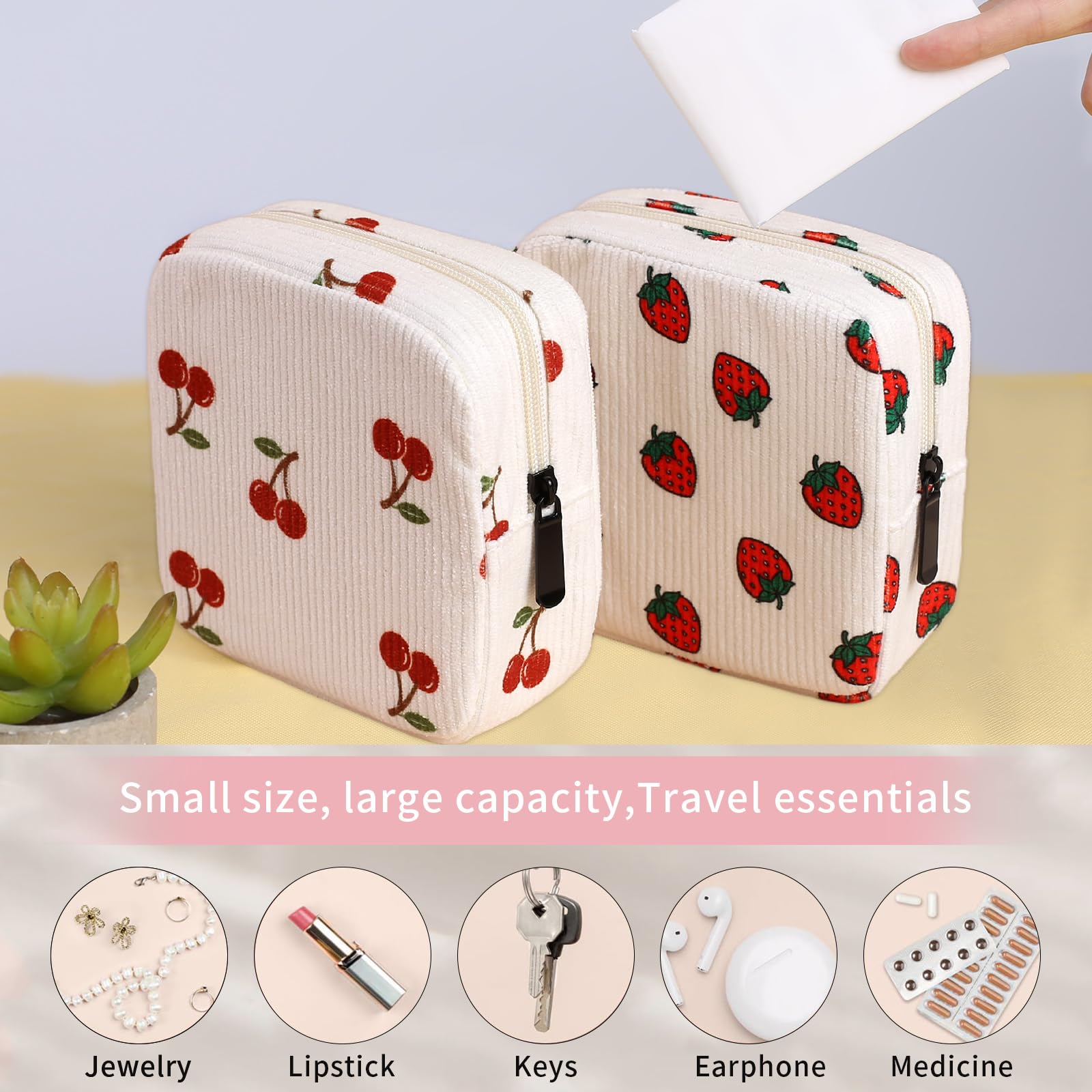 Teircno period bag six color options with matching metal charm