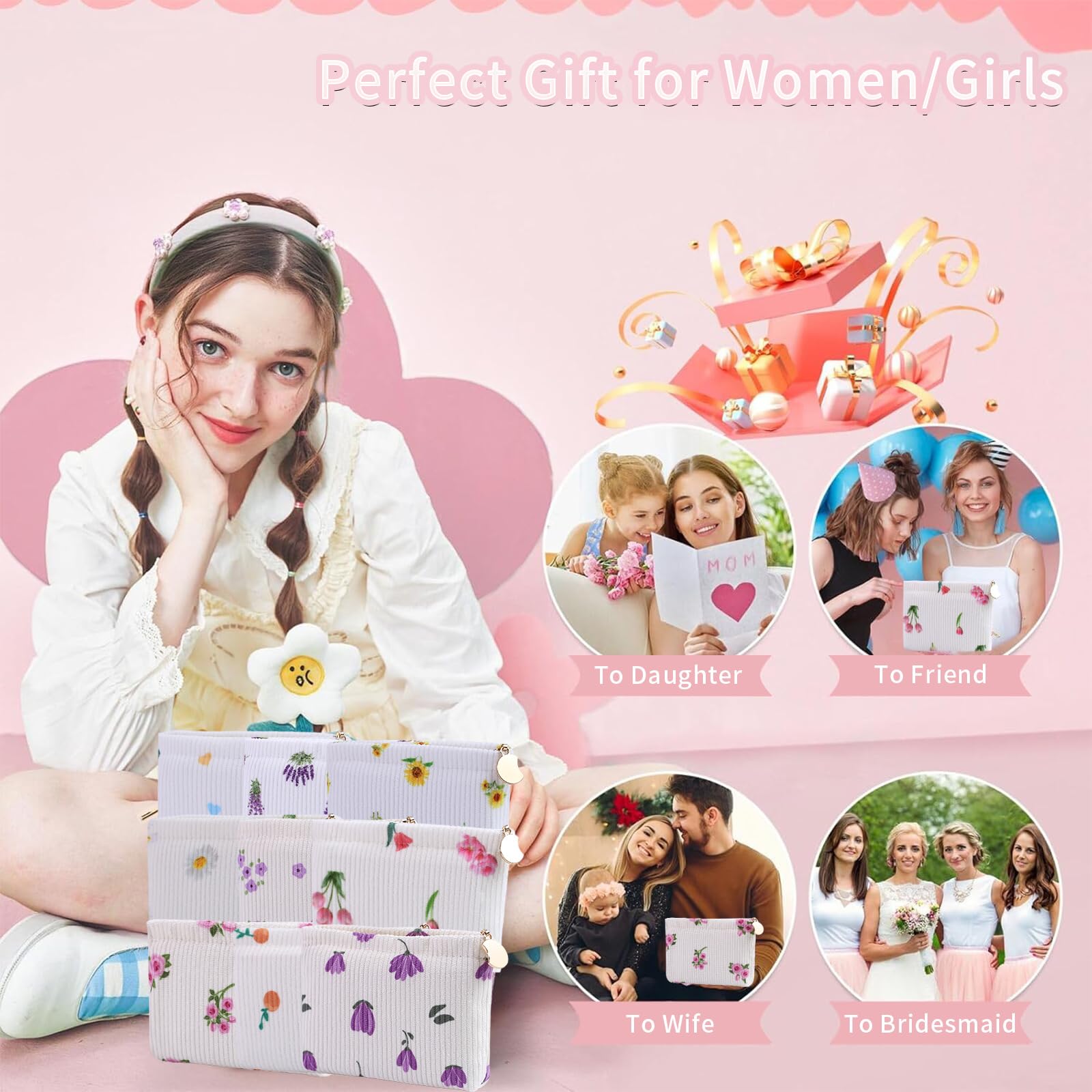 Teircno travel-friendly period kit fits in bags for on-the-go care.