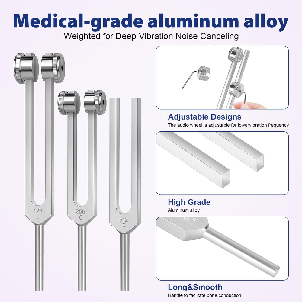 TEKGERLU 512Hz tuning fork aids deep relaxation practice