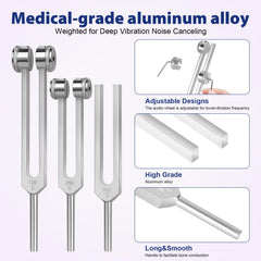 TEKGERLU 512Hz tuning fork aids deep relaxation practice