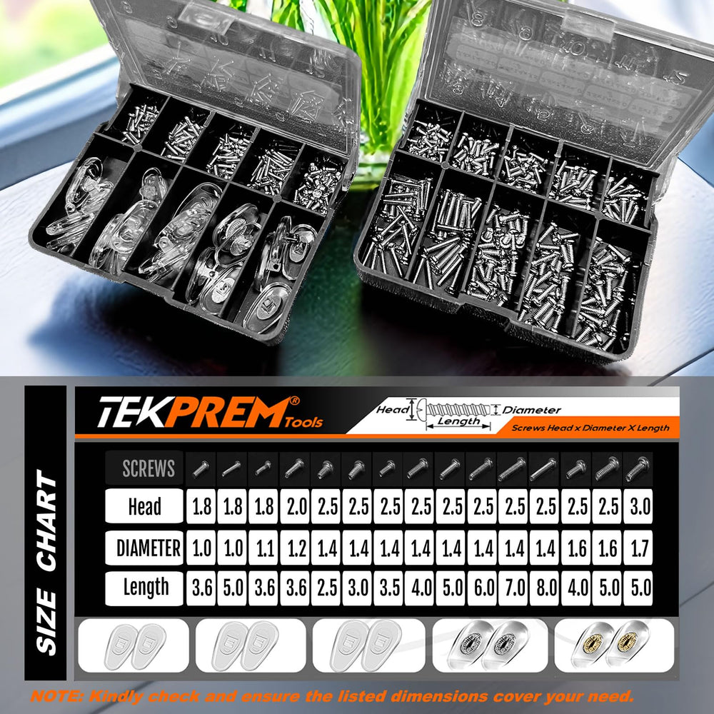 TEKPREM almohadillas nariz silicona 10 pares para ajuste cómodo