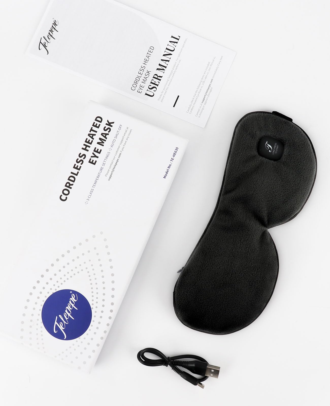 Telepepe heated eye mask gift-ready packaging for loved ones