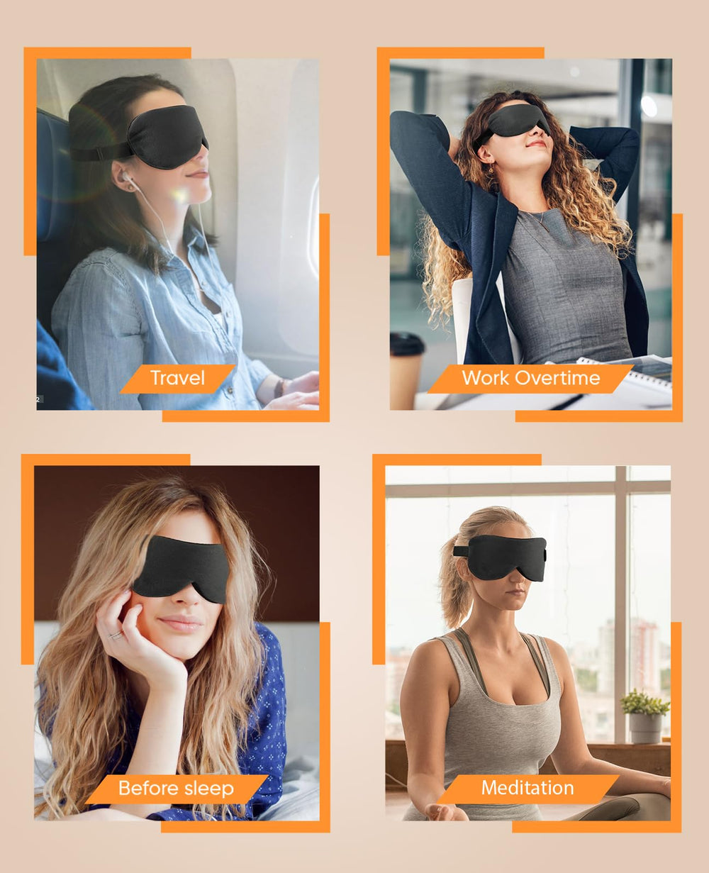Telepepe eye mask with washable cover for easy cleaning