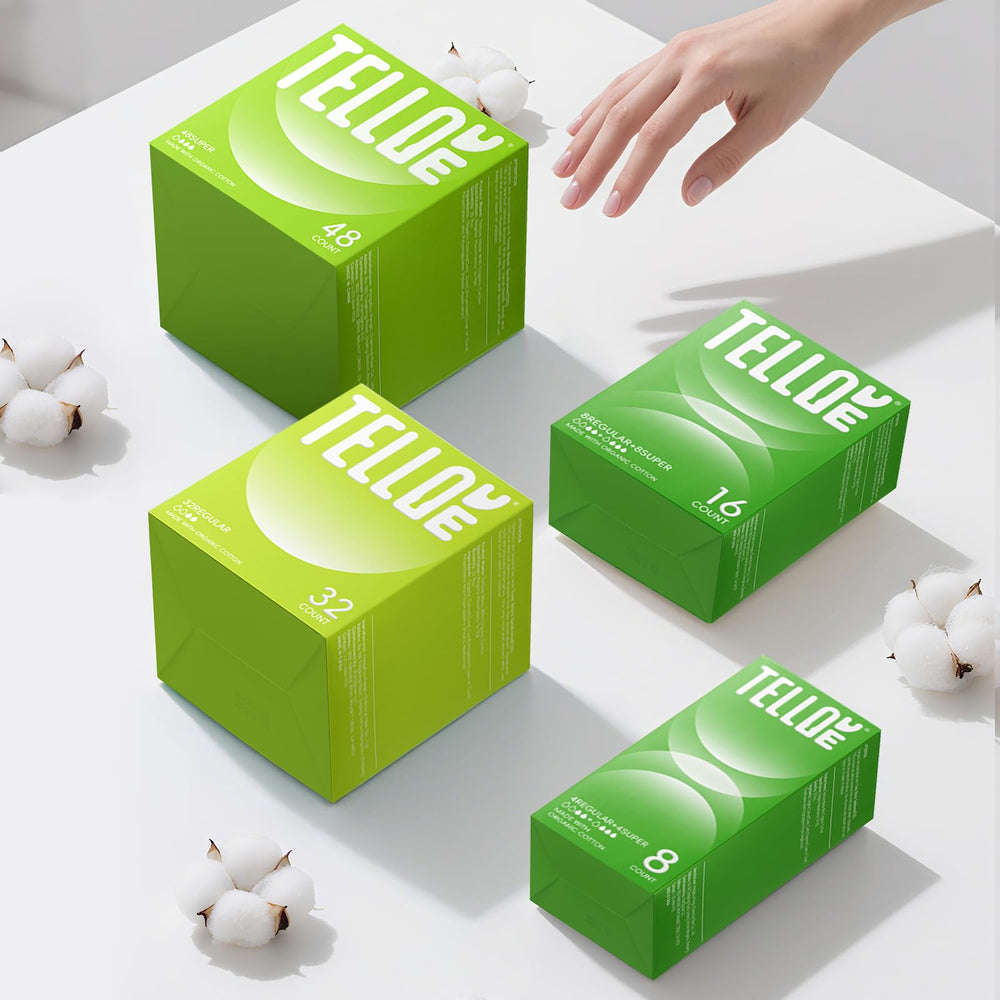 Tellove climate-conscious packaging and inclusive design support responsible menstrual care.
