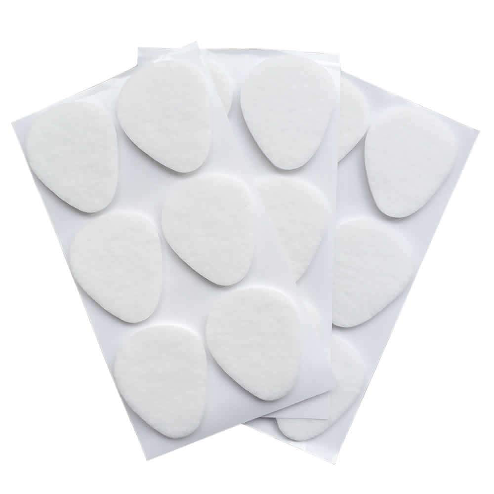 Temiart metatarsal pads in wool felt provide soft forefoot support.