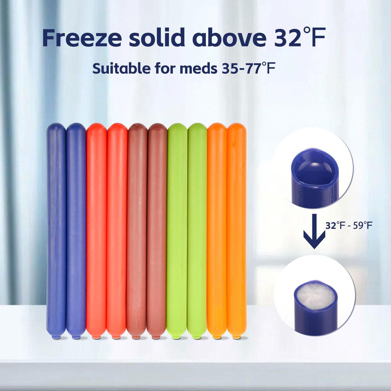Tempk phase-change technology maintains a safe 2–25°C range during travel