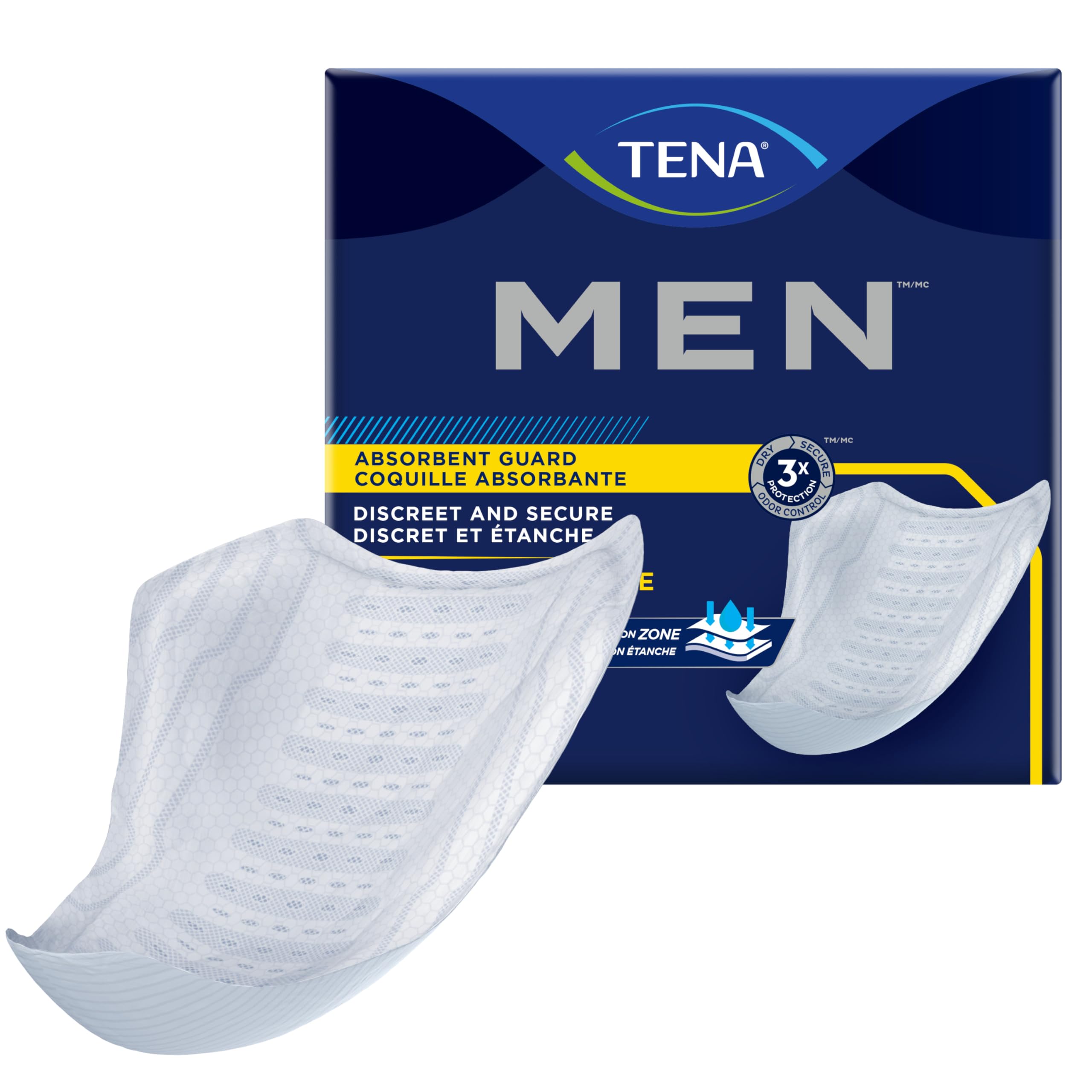 TENA adhesive-strips closeup demonstrates secure attachment during active movement