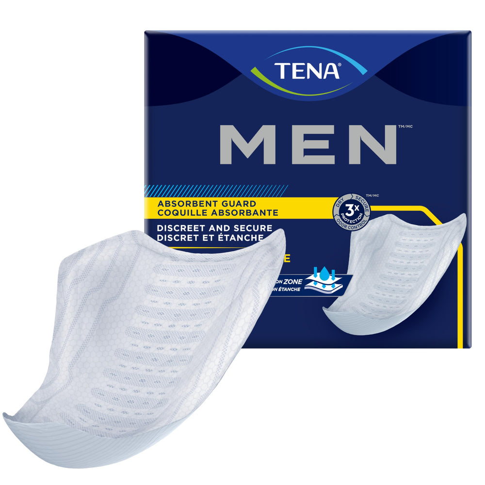 TENA adhesive-strips closeup demonstrates secure attachment during active movement