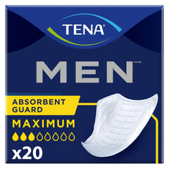 TENA Men guard waist-level fit shows snug discreet protection under underwear