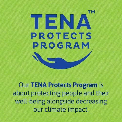 Adhesive attachment lets you stick the pad to underwear for daily wear with TENA Men Level 3 guard.