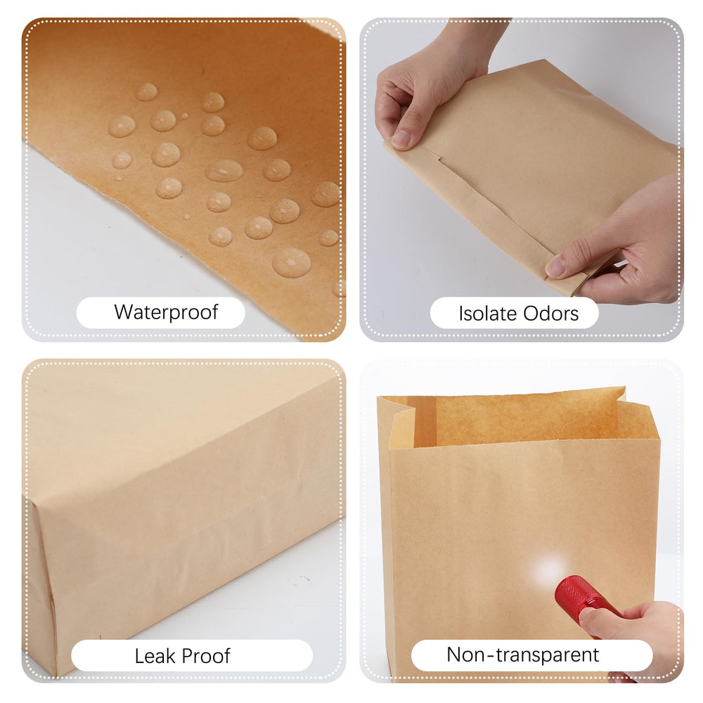 Tenceur brown kraft material delivers strength for sanitary waste and tidy disposal