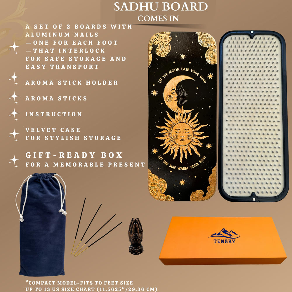 Birch plywood base of the TENGRY Sadhu Board displaying slim portable design