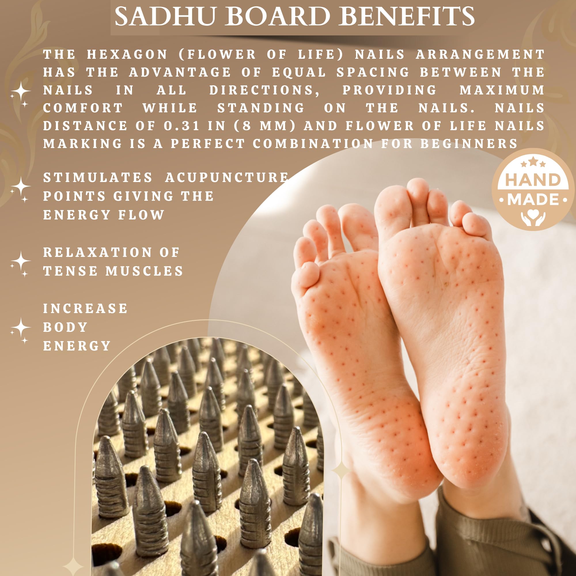 Gift-ready box with aroma sticks and velvet case for the TENGRY Sadhu Board