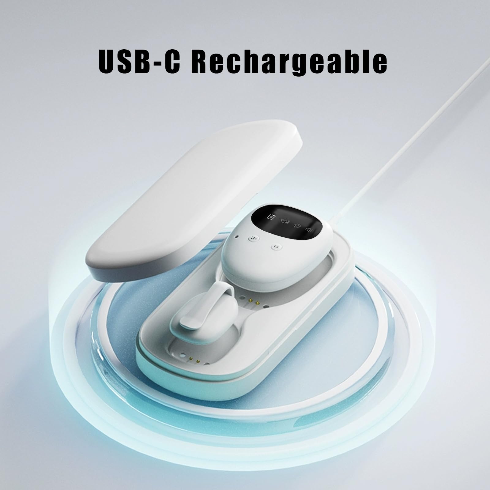 TENQIU charging case keeps receiver and transmitter secure for travel