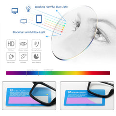 Conjunto de cuatro pares de gafas tenuopticss para hogar, oficina y coche.