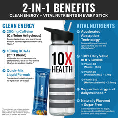 10X Health Energy Wave Crusher can tropical punch for quick focus.