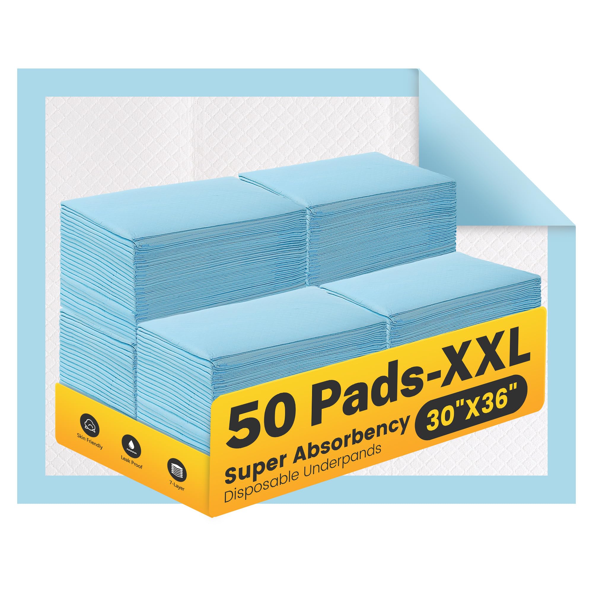 TEROBABI XXL bed pads 30x36 protect furniture from spills and accidents.