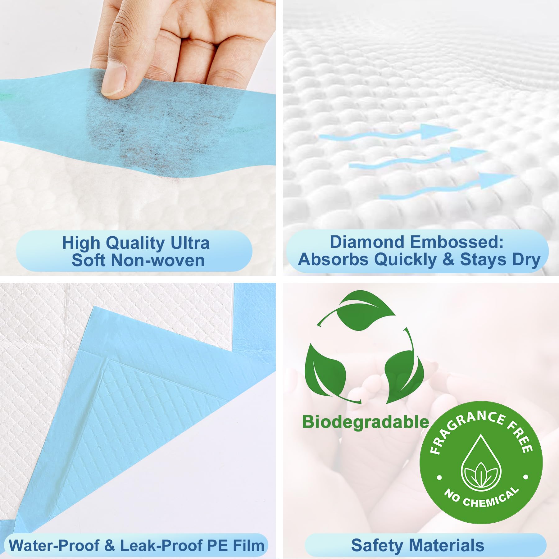 TEROBABI portable, multi-functional pads ideal for travel and home use.